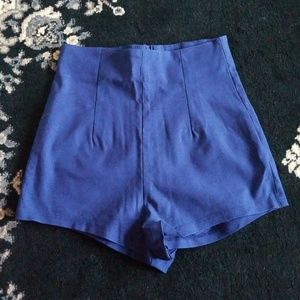 High waist shorts